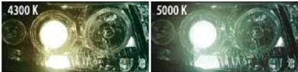 Что лучше светит: ксенон в 4300 К или же в 5000 К?