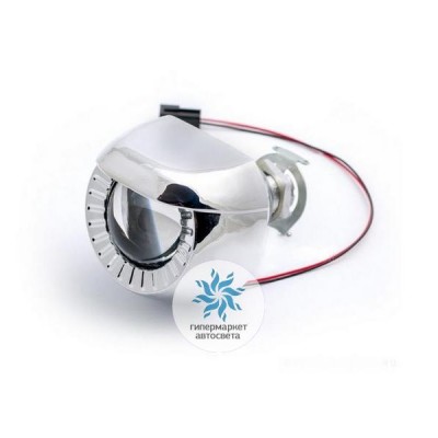 Биксеноновые линзы Optima Micro Semiround 1.8 H1 (маска полукруглая SR)