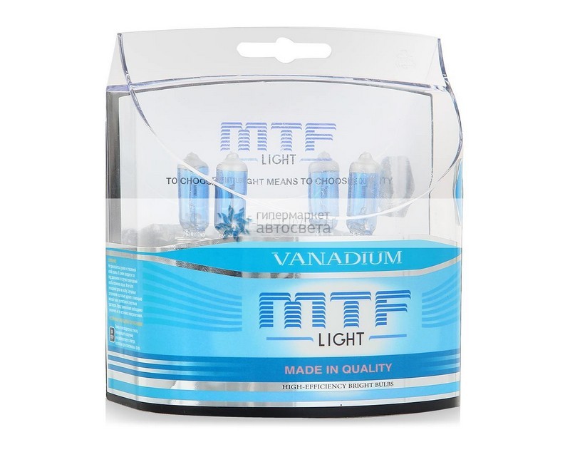 Лампы mtf light vanadium