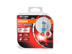 Набор галогеновых ламп Osram H7 64210NBU Night Breaker Unlimited 3400K