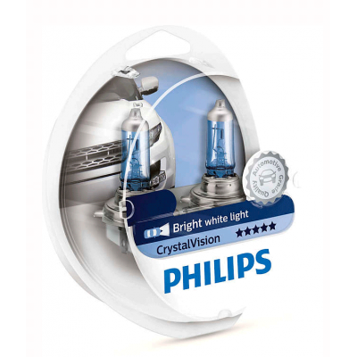 Набор галогеновых ламп Philips H11 12362CVS Crystal Vision