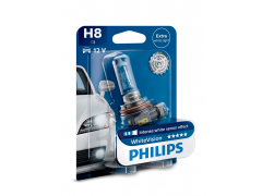 Галогеновая лампа Philips H8 White Vision 12360WHVB1