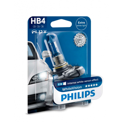 Галогеновая лампа Philips HB4 White Vision 9006WHVB1