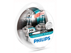 Набор галогеновых ламп Philips H4 12342XVS2 X-TremeVision +130%
