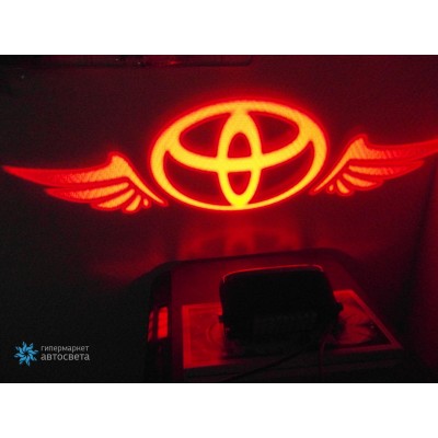 Проектор на бампер с логотипом Toyota