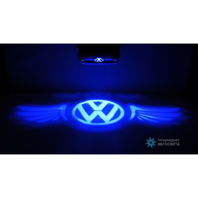 Проектор на бампер с логотипом Volkswagen