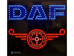 Светящийся логотип для грузовика DAF