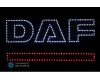 Светящийся логотип для грузовика DAF
