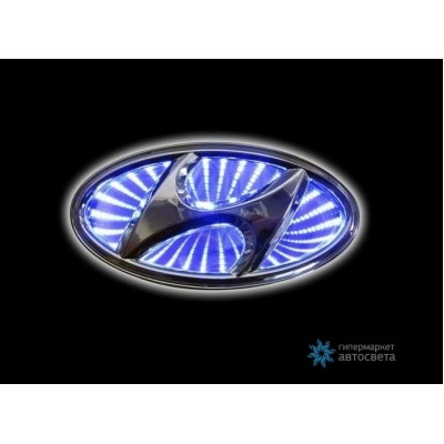 Шильдик с LED-подсветкой для Хендай (Hyundai)