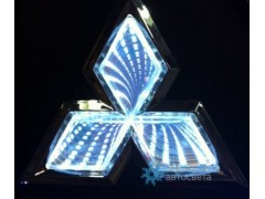 Шильдик с LED-подсветкой для Митсубиси (Mitsubishi)