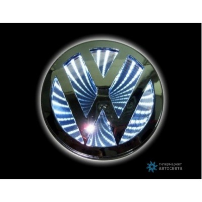 Шильдик с LED-подсветкой для Фольксваген (Volkswagen)