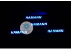 Накладки на пороги с подсветкой Hamann