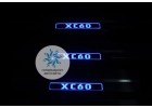 Накладки на пороги с подсветкой Volvo XC60