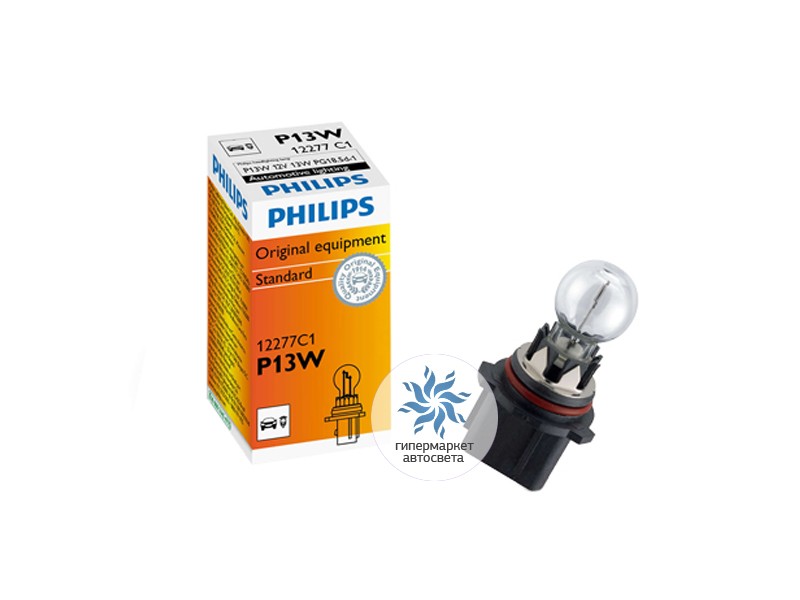 procedure instinct Goodwill Лампы накаливания Philips. Лампочка Philips P13W 12277C1 HiPerVision